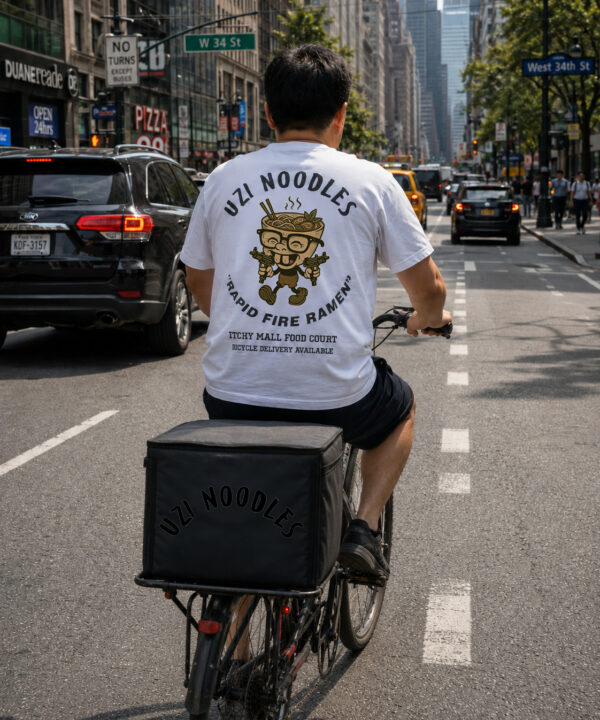 Uzi Noodles Bike Delivery
